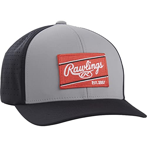 Rawlings | Patch Hat | Large/X-Large | Graphite/Black #TOP9
