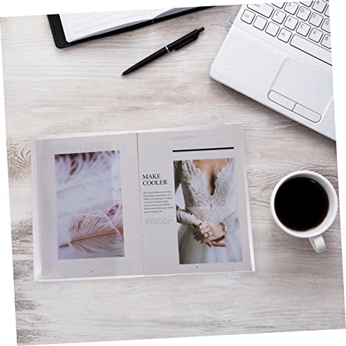 iplusmile 20 Pçs Capa De Livro Transparente Plástico Exercício De Escritório Escolar Para Proteção D