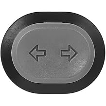 Turn Signal Button Assembly for Ninebot MAX G2 Electric Scooter, Front Cover Switch Replacement Part, Plastic Turn Light Kit with Easy Installation, Grey