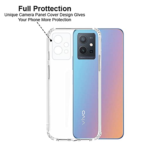 Image of COVERBLACK Silicone Back Cover for Realme C35 - Transparent