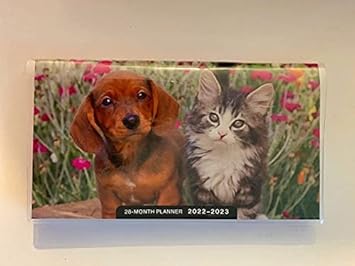 Pens And Paws Calendar 2023 Amazon.com : Dayspring Whiskers And Paws 2022 - 2023 28-Month Pocket  Planner : Office Products
