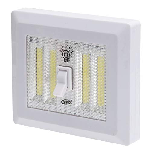 Alltrolite Cob Dual Led Closet Light Switch, Battery Operated, Tap Light, Touch, Wireless Night Light, Utility, Wall Wireless Mount Under Cabinet, Shelf, Shed, Kitchen, Garage, Attic, Rv, Diy #TOP5