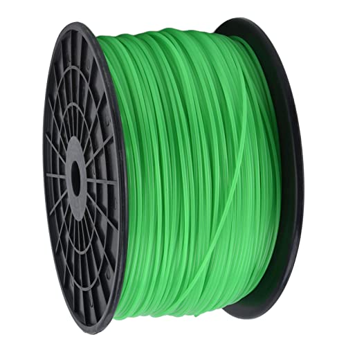 Línea de Corte de Hilo Redondo de 2 Mm, Línea de Hilo de Corte para un Rendimiento Estable y Eficiente Adecuado para Fácil Montaje Fuerte Aplicabilidad (372 metros)