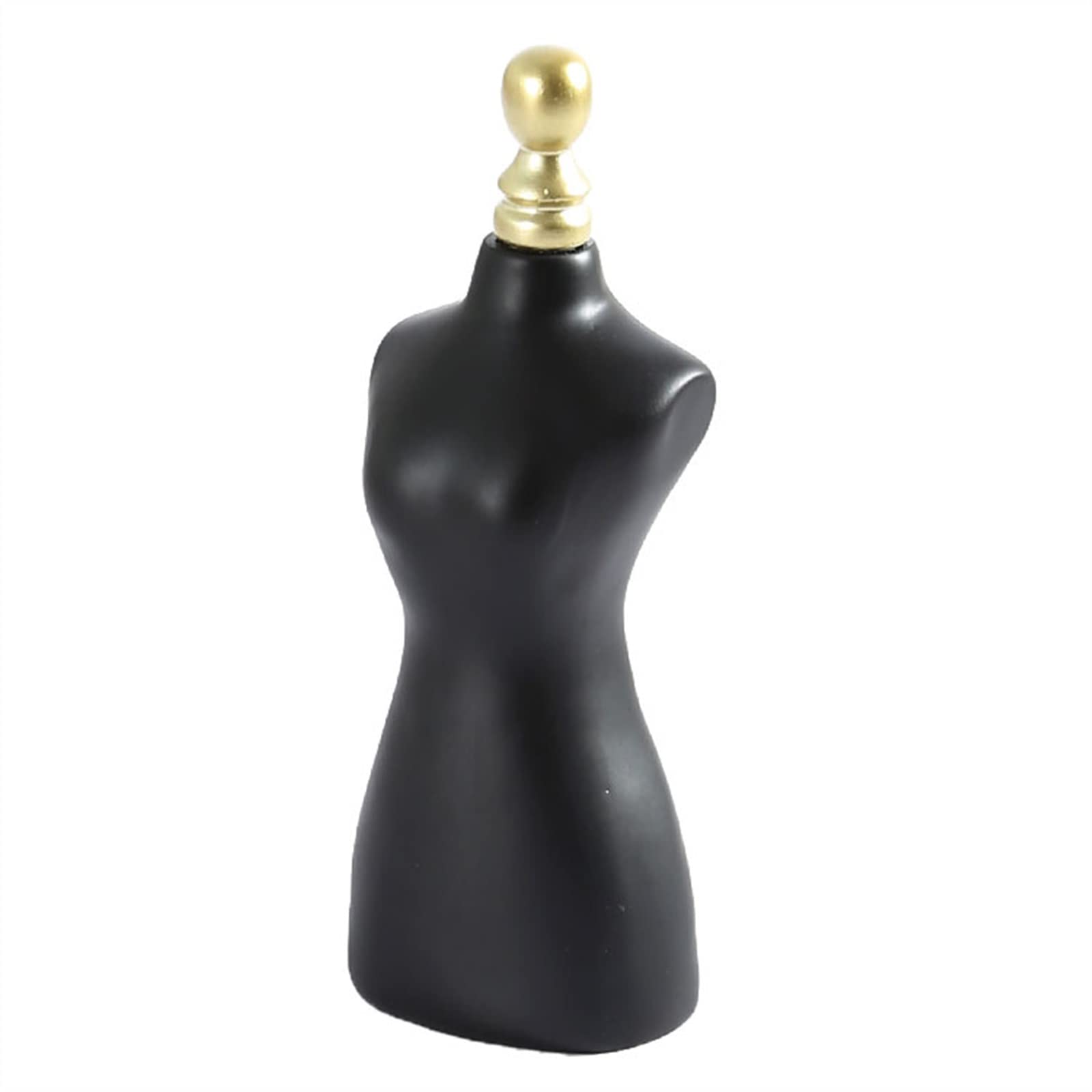 Tyuhduyur Black Jewelry Display Stand Resin Necklace Jewelry Display Mannequin Bust Stand Organizer Holder 3-Dimensional Jewelry Stand Necklace Pendant Chain Display Holder Mall Jewelry Shelf (Siz