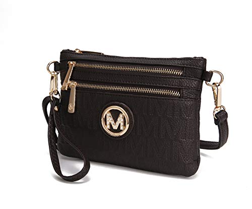 Image of MKF Collection Crossbody Bag for Women, American Flag Shoulder Bag, Vegan Leather Wristlet Bag Handbag Purse by Mia K