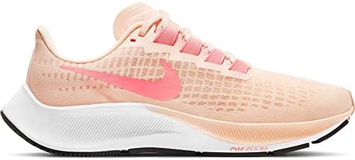 Nike Women's WMNS AIR Zoom Pegasus 37 Running Shoe, Crimson Tint Crimson Pulse Crimson Bliss White Black, 7 | Image 2