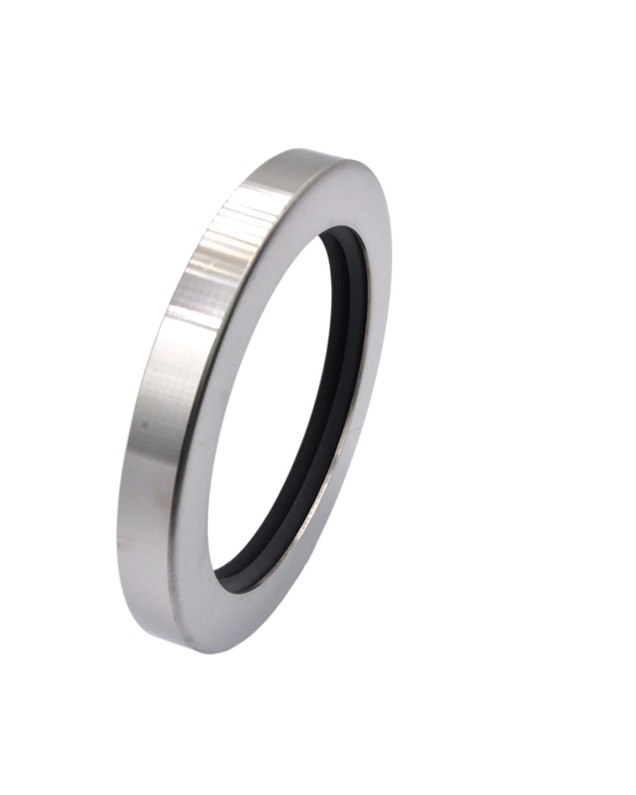 LEOTNNDQ 50 * 65 * 8 Oil Seal With Stainless Steel Housing Single lip and Dual Lip Screw Air Compressor Spare Parts(50x65x8 CDLCCWBK)