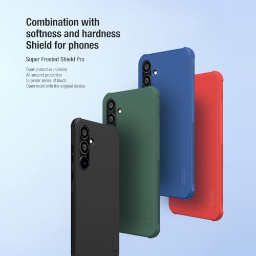 Nillkin Capa Anti Impacto Frosted Pro Compatível com Galaxy A55 - Preto