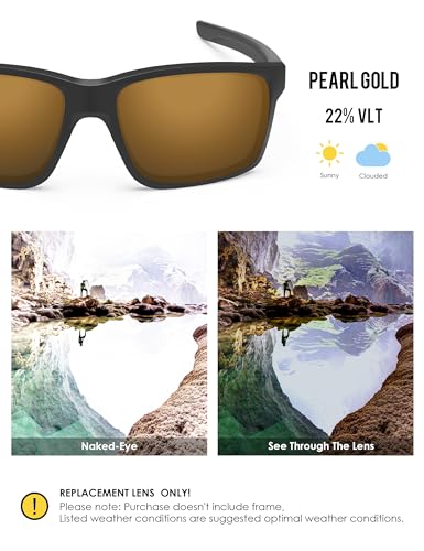 Image of BLAZERBUCK Anti-salt Polarized Replacement Lenses for Oakley Mainlink OO9264 Sunglass