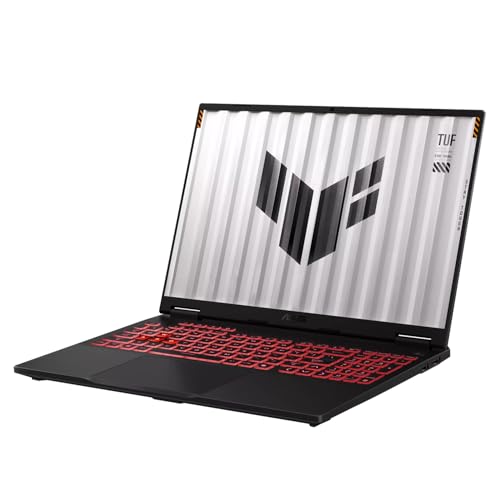 Image of ASUS TUF Gaming A16 AI Gaming Laptop 16.0 inch 165Hz IPS WUXGA Display (AMD Ryzen 9 270, GeForce RTX 5070 8GB, 64GB DDR5, 8TB PCIe SSD, RGB KB, WiFi 6E, Webcam, Win 11 Pro) w /DKZ USB Port Expander
