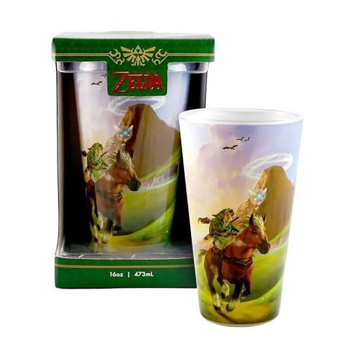 JUST FUNKY The Legend of Zelda Ocarina of Time Pint Glass