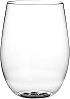 Vista 9 de Restaurantware Bev Tek - Copas de vino reutilizables de 3.2 x 3.2 x 4.5 pulgadas, 10 copas de vino duraderas para fiestas, inastillables, ligeras