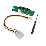 Adattatore per ssd--scheda convertitore pci-e 4x femmina a 2 tasti maschio con cavo di alimentazione, adattatore m.2 a pci-e