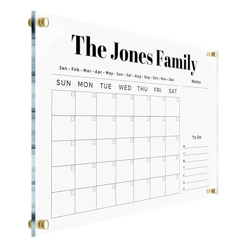 Custom Family Calendar Personalized Wall Planner - Personalized Calendar 2026