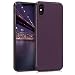 Produktbild kwmobile Hülle kompatibel mit Apple iPhone XS Max - Handyhülle - Handy Case in Brombeere matt