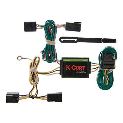 Curt Manufacturing CURT 55360 Vehicle-Side Custom 4-Pin Trailer Wiring Harness,