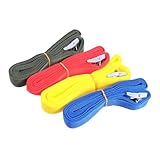 Gatuida 4 Stück LKW Ladungsgurte Mit Schnalle Polyester Spanngurte 3m x 25mm Fahrzeugbündelungsband Für Transport Und Gepäckkauf