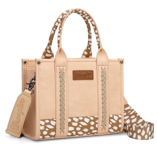 Image of Montana West x Wrangler Tote Bag for Women Western Cow Print Purse Designer Top Handle Handbags