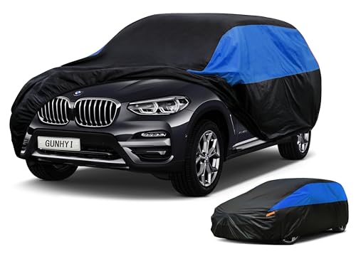 Image of GUNHYI Car Cover Custom Fit X3 (2011-2026) Waterproof All Weather, Lightweight Full Car Cover Outdoor Sun UV Rain Dust Snow Wind Protection.