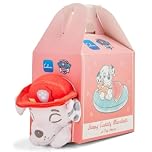 Paw Patrol Marshall Calm Cuddly Plush Toy in Pup House - 18cm Sleepy Pup Character for Bedtime Calming & Snuggles - Hand-Washable Official Licensed Paw Patrol Soft Toys for Boys and Girls Aged 3+