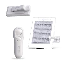 Telecomando RF Per Kindle E Tablet: Page Turner Wireless Con Clip Rosa, Ricarica USB-C E Display LCD - 5