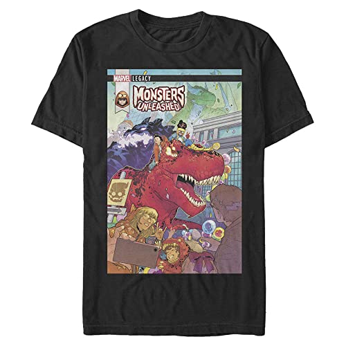 T-shirt Marvel Big & Tall Classic Monsters 4XL ample et confortable