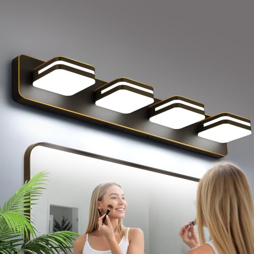 1600LM LED Modern Bathroom Vanity Light Fixtures, 360° Rotate Acrylic
