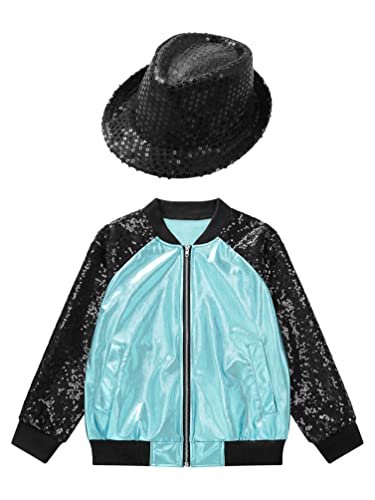 Disfraz infantil de hip-hop con chaqueta y sombrero miniatura 3