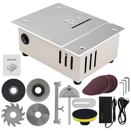 Sierra de Mesa para Madera Aspirador de Polvo Marca TICFOX