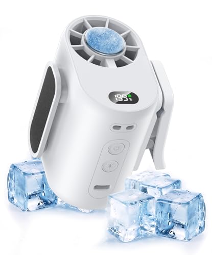 腰掛け扇風機 超高速暴風【業界最新型冷却プレート付き・-30℃瞬間冷却・10000mAh大容量】ベルトファン 1台多役 傘取り付け/首掛け/手持ち/卓上/腰掛け 携帯扇風機 199段階風力調節 腰掛けファン 最長72時間持続 LED表示 腰掛けエアコン 軽量 小型 持ち運び 静音 扇風機 熱中症対策 暑さ対策 通勤 通学 スポーツ観戦 農作業 花火大会 山登り 旅行用 ストラップ付きWhite
