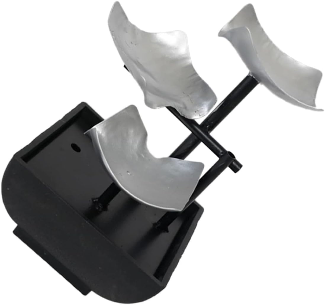 PRETYZOOM 1pc Waterfall Tabletop Fountain Decor Indoor Metal Running Water Ornament for Office and Home Decoration Zen Meditation Relaxation Adornment