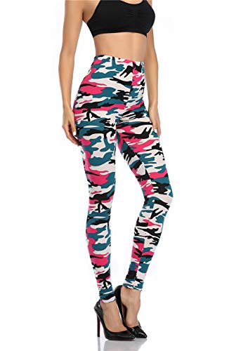 Image of Kotii Women's Soft Full Length Leggings High Waist Ankle Length Leggings Pants Tights
