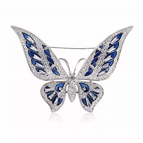Broche de corsage féminin pour illuminer une robe simple, accessoire brillant de banquet