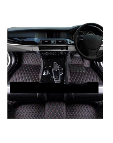Tapis de sol voiture anti-saleté cuir pour Mercedes Classe C C205 coupé RHD