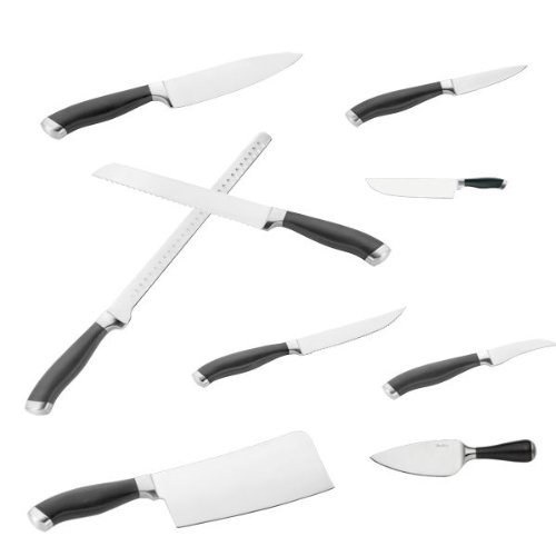 Pinti Inox Professionale Mannaretta, Acciaio Inossidabile, Nero