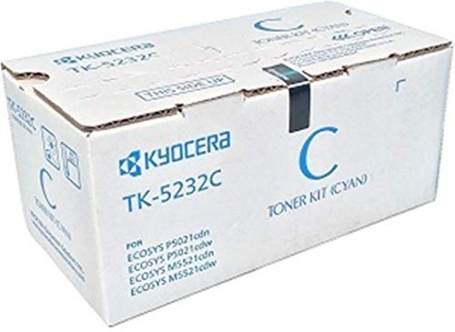 Cartouches de toner Kyocera cyan 1T02R9CUS0 pour des impressions nettes