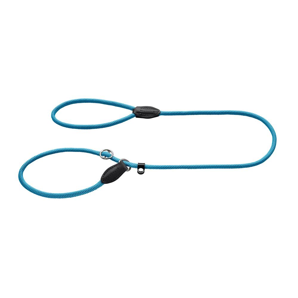 HUNTER FREESTYLE Retriever-Leine, mit integrierter Halsung, witterungsbeständig, 1,0 x 170 cm, petrol