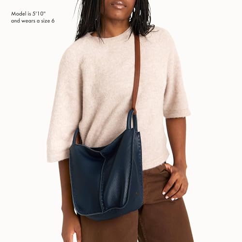 Image of The Sak Los Feliz Crossbody Purse - Women's Leather Handbag For Everyday & Travel - Cross Body With Adjustable Shoulder Strap