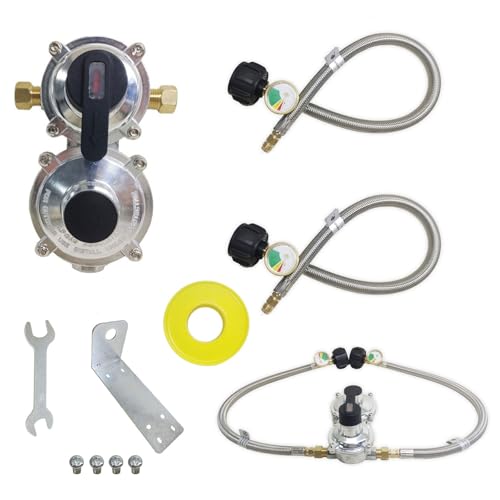 Régulateur de gril à basse pression avec adaptateur de conversion pour réchaud domestique - 3
