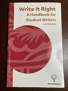 Write It Right A Handbook for Student Writers 2nd Edition