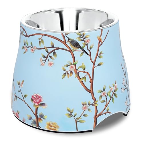 Dog Bowls - 7 inch Height Ideal for Pugs,French Bulldogs,Cocker S...