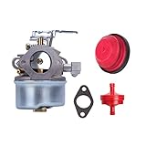 Podoy Pack of Carburetor + Gasket for TECUMSEH 632107 640084A 640084B HSSK40 HSSK50 HS50 LH195SA