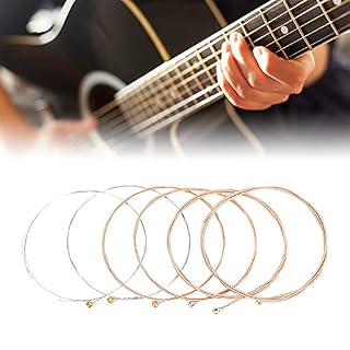 Cordes de guitare acoustique, remplacement de 6 cordes en acier pour guitare acoustique - Les Beatles, Paul McCartney, John Lennon, RIngo Starr, George Harrison Cordes de guitare acoustique, remplacement de 6 cordes en acier pour guitare acoustique – Image 4