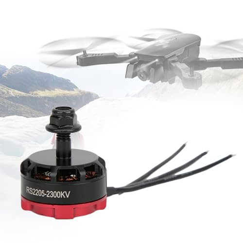 Zerodis �ԐFRS2205-2300KV 2205 CCW�u���V���X���[�^�[ FPV�}���`�R�v�^�[�ɓK�� 1.25�C���`�� 1024g�ő各�� (��)