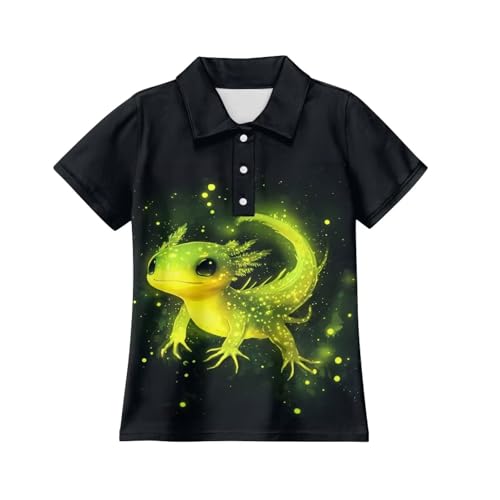Children's Polo Shirts for Tennis Volleyball Golf School Daily Wear at Home Casual Short-Sleeved4