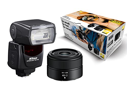 Nikon SB-700 Speedlight + NIKKOR Z 40mm f/2 Portrait Kit