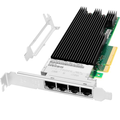 Evita cuellos de botella con la tarjeta de red Intel 10Gb Vogzone de 4 puertos RJ45 para servidor