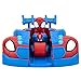 Jazwares Spidey and His Amazing Friends 2 n 1 Web Strike Feature Vehicle - Must-Have Toy for All Fans
