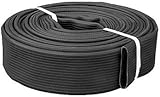 Kuriyama Oroflex OF10-300 3' ID Black Lay-Flat Nitrile/PVC Rubber Discharge Hose (100 Feet)
