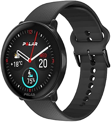 Polar Ignite 3 Reloj Inteligente de Actividad con GPS, Análisis del sueño, Pantalla AMOLED, Registro 24/7, Frecuencia cardíaca, Entrenamiento Personalizado e Indicaciones por Voz, Night Black
